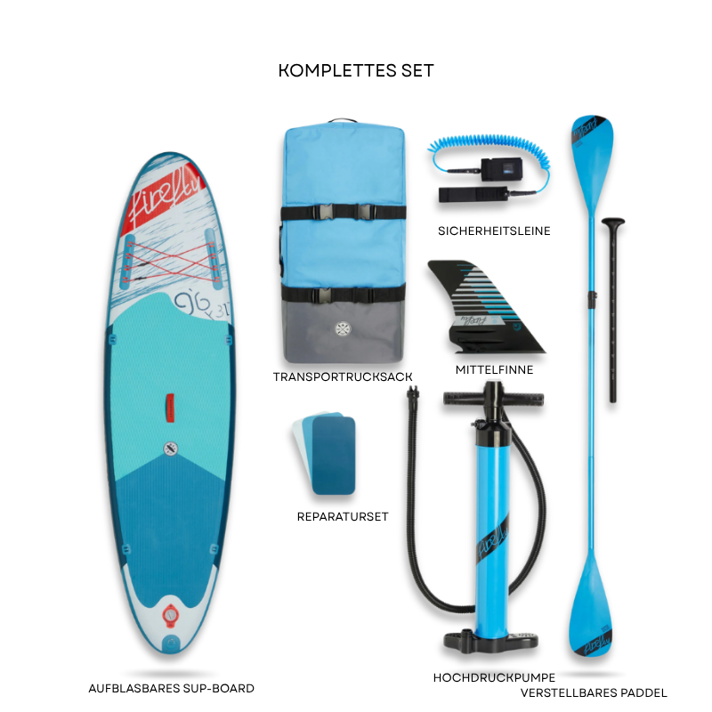 PaddleUP SUP Komplettset
